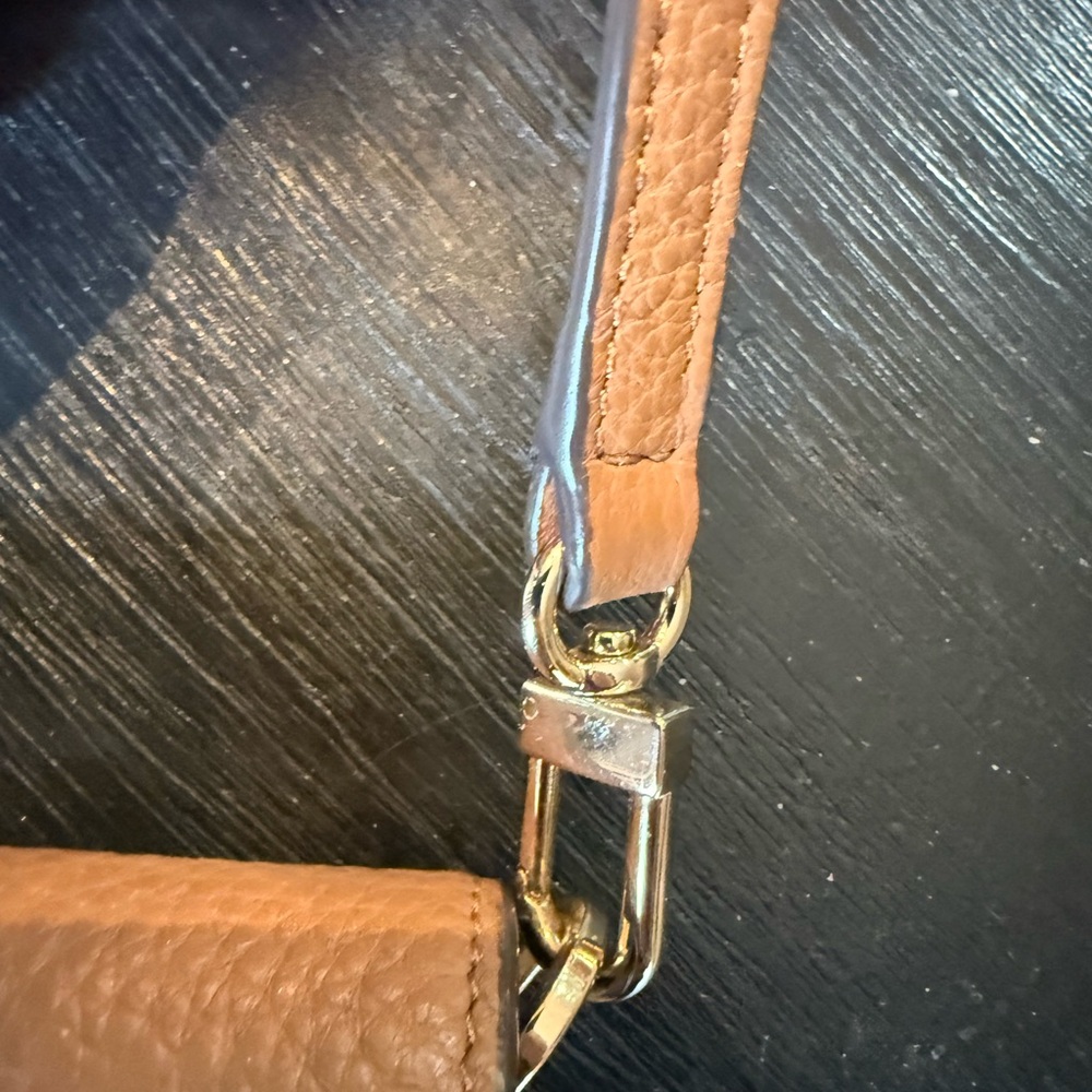Tory Burch Brown Leather Crossbody Bag - Picture 3 of 3